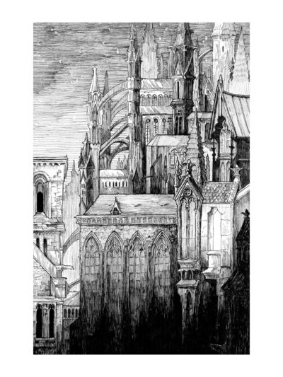La Cité diaphane (noir et blanc)